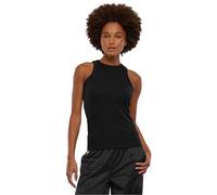 Urban Classics Donna Racer Back Rib Top Canottiera, Nero, S