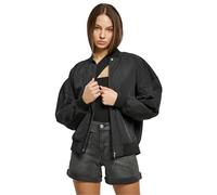 Urban Classics Bomber leggero da donna riciclato Oversized XL Nero