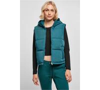 Urban Classics Gilet da Donna in Twill Riciclato, Jasper, S