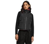 Urban Classics Gilet da donna Gilet da donna Reversible Cropped Puffer Vest M Nero