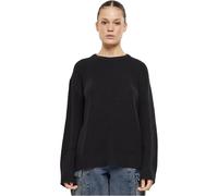 Urban Classics Ladies Rib Knit Jumper Donna Maglione Nero XL 50% Cotone, 50% poliacrilico Largo
