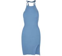 Urban Classics Ladies Rib Knit Neckholder Dress Horizonblue Taglia: XL | Abiti Midi Outlet | Donna | Blu