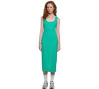Urban Classics Ladies Rib Top Dress Ferngreen Taglia: L | Outlet | Donna | Verde