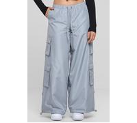 Urban Classics Ladies Ripstop Double Cargo Pants Black L Pantaloni, Lightasphalt, L Donna