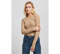 Urban Classics Ladies Ritagliato Costola Knit Twisted Back Sweater Donna Maglia