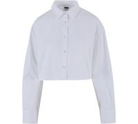 Urban Classics Ladies Ritagliato Oversize Camicetta Camicia Pancia Scoperta