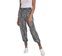 Urban Classics Ladies Sarong Pants Donna Pantaloni Nero Harem