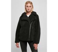 Urban Classics Ladies Sherpa Biker Giacca Soffice Tessuto da Mezza Stagione