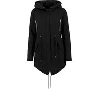 Urban Classics Parka di mezza stagione nero, Taglia XS