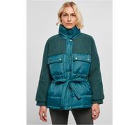 Urban Classics Ladies Sherpa Mix Buffer Giacca Invernale Giacca a Vento Colletto