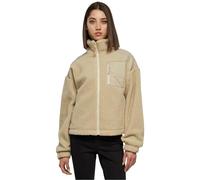 Urban Classics Ladies Sherpa Mix Jacket Giacca, Wetsand, XXL Donna