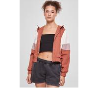 Urban Classics Ladies Short 3-tone Crinkle Jacket Terracotta/whitesand/dusk Taglia: XXL | Giacche Outlet | Donna | Bianco