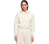 Urban Classics Ladies Short Oversized Sweat Hoody Felpa con Cappuccio, Sabbia, XS Donna