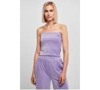 Urban Classics Ladies Short Velvet Tube Top Lavender Taglia: XXL | Outlet | Donna |