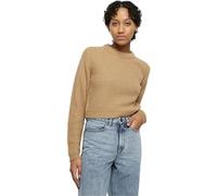 Urban Classics Ladies Short Waffle Sweater Maglia di Tuta, Warmsand, M Donna