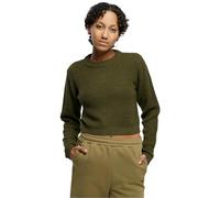 Urban Classics Ladies Short Waffle Sweater Maglia di Tuta, Summerolive, XS Donna
