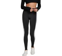 Urban Classics Leggings grigio / nero / bianco, Taglia S