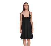 Urban Classics Ladies Spaghetti Dress Vestito, Nero (Black 00007), 44 (Taglia Produttore: Medium) Donna