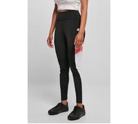 Urban Classics Ladies Starter Highwaist Sports Leggings Blk/wht/pnkgrpfrt Taglia: L | Outlet | Donna |