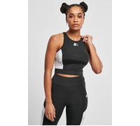 Urban Classics Ladies Starter Sports Cropped Top Black/white Taglia: M | Reggiseni sportivi Outlet | Donna | Nero