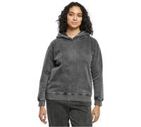 Urban Classics Ladies Stone Washed Felpa con Cappuccio Donna Pullover Nuovo