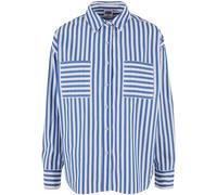 Urban Classics Camicia A Maniche Lunghe Striped Relaxed