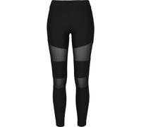 Urban Classics Ladies Tech Maglia Costola Leggings Pantaloni Sportivi Eng Taglio