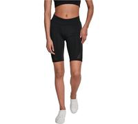 Urban Classics Ladies Tech Mesh Cycle Shorts Pantaloncini, Nero (Black 00007), M Donna