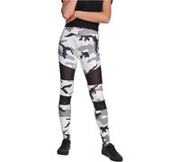 Urban Classics Ladies Tech Mesh Leggings Donna Leggings Nero Skinny