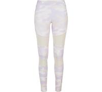 Urban Classics Ladies Tech Mesh Leggings, Purple Camo, M Donna