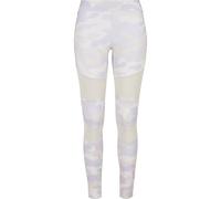 Urban Classics Ladies Tech Mesh Leggings, Purple Camo, M Donna