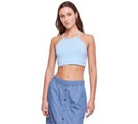 Urban Classics Ladies Triangle Top, Canottiera sportiva Donna, Blu (Balticblue), S