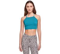 Urban Classics Ladies Triangle Top, Canottiera sportiva Donna, Verde (Watergreen), S