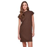 Urban Classics Ladies Turtle Extended Shoulder Dress Vestito, Brown, XXXL Donna