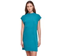Urban Classics Ladies Turtle Extended Shoulder Dress, Vestito Donna, Watergreen,