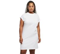 Urban Classics Ladies Turtle Extended Shoulder Dress, Vestito Donna, White,