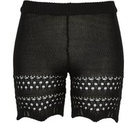 Urban Classics Ladies Uncinetto Knit Pantaloncini Donna Strickshorts Sexy Nuovo