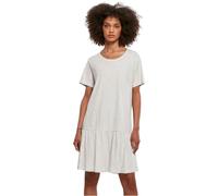 Urban Classics Ladies Valance Tee Dress, Vestito Donna, Grigio (Light Grey), 3XL