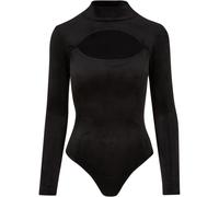 Urban Classics Ladies Velvet Cut-Out collo Alto Corpo Tuta Intera Sexy Intima