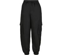 Urban Classics Ladies Viscosa Twill Cargo Pantaloni Cargo Syle Tasche Cordoncino