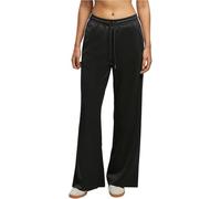 Urban Classics Ladies Wide Leg Track Pants XS Black