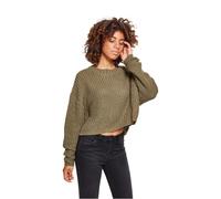 Urban Classics Maglione da donna Maglione da donna Wide Oversize Olive XL Verde
