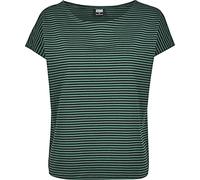 T-shirt da donna taglia Urban Classic yarn baby Stripe Vert 5XL