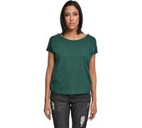 Urban Classics Ladies Yarn Dyed Baby Stripe Tee T-Shirt, Multicolore (Dark/Green/Black 02055), M Donna