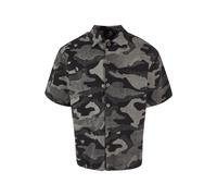 Urban Classics Laser Camo Printed Boxy Shirt Blacklasercamo Taglia: XL | Camicie Casual Outlet | Uomo | Nero