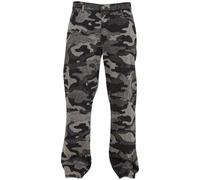 Urban Classics Laser Camo Printed Jeans Blacklasercamo Taglia: 32 | Jeans Slim Fit Outlet | Uomo | Nero