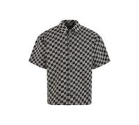 Urban Classics Laser Check Printed Boxy Shirt Blacklasercheck Taglia: XL | Camicie Casual Outlet | Uomo | Nero