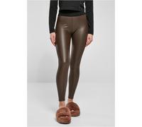 Urban Classics Faux Leather Leggings Marrone M Donna