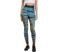 Urban Classics Leggings Cotton Tie Dye High Waist