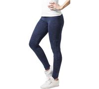 Urban Classics Leggings Denim da donna in jersey Blu (Indigo) S